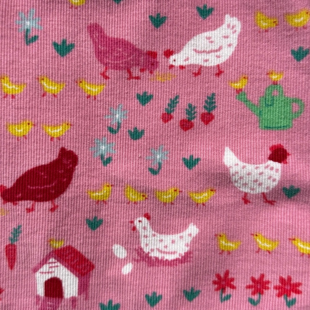 Baby Boden Girls Farm Animal Cord Pinnie Dress - Size 12-18M - Picture 10 of 16